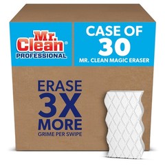 P&G Magic Erasers from Mr. Clean, Bulk 4.60″ x 2.40″ x 5.40″, Blue, White