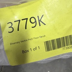 Diversey Vectra Floor Finish 5 Gallon 5105047 Commercial 19% Solids BIB Coating