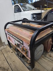 10 ft pressure washing trailer Honda Gx390, CAT pump, Gas Gen, Air Comp, 180 Gal