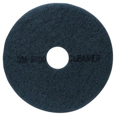 3M (5300) 20 in Blue Round Nylon/Polyester Deep Scrubbing Pads – Pack of 5