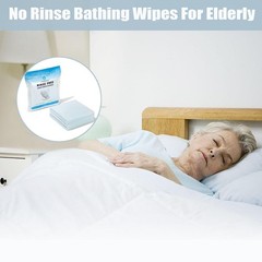 HYGIENJOY-21% Larger,No Rinse Bathing Wipes for 25 Count (Pack of 1)