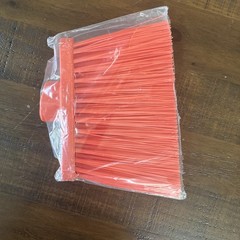 Sparta 12 In. Orange Polypropylene Flagged Upright Broom Head
