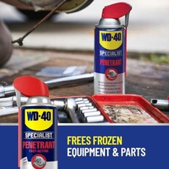 WD 40 Specialist Penetrant Low Odor Twin Pack Fast Acting Rust Removal 50 Sta…