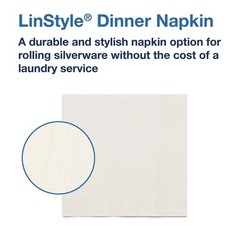 Tork 716002 1-Ply 15″ x 16″ LinStyle Dinner Napkin (1000/CT) New