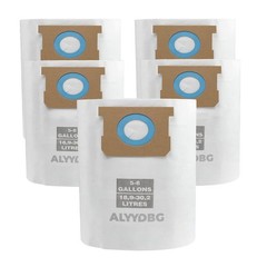 Universal 2-1/2″ Port 5-8 Gallon Vac Bags, ALYYDBG Type E 90661