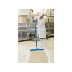 Vikan 77143 Blue 24″ Rubber Blade Floor Squeegee without Handle
