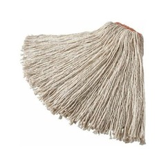 Rubbermaid Commercial Fgf51800wh00 1 In String Wet Mop, 28 Oz Dry Wt, Slide On