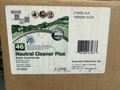 Box Of 4 Essentials Neutral Cleaner Plus #46 Concentrated – 2 Liter Each