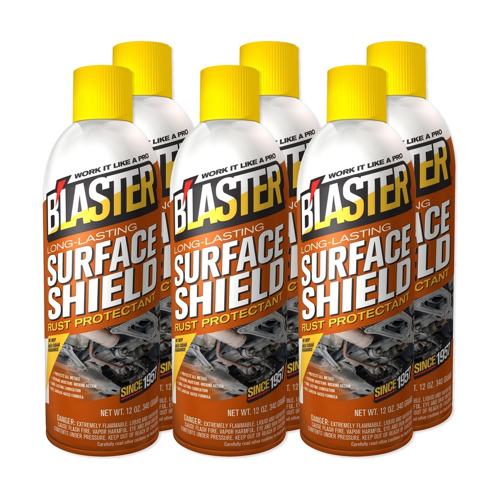 B’Laster Surface Shield Rust Prevention Spray – Lanolin Undercoating Spray fo…