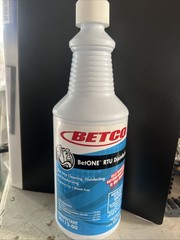 Betco 3111200 Fight-Bac RTU Disinfectant Cleaner Clear 32oz Bottle 1 Pack