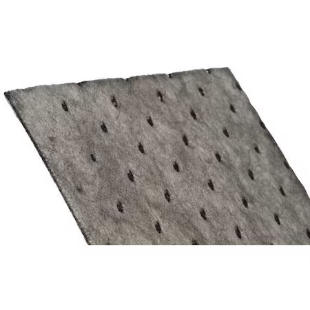 Brady Uxt15p Sorbent Roll, 18 Gal, 15 In X 150 Ft, Universal, Gray,