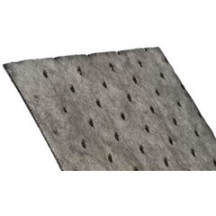 Brady Uxt15p Sorbent Roll, 18 Gal, 15 In X 150 Ft, Universal, Gray,