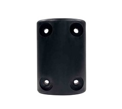 4Pk 8″x5-1/4″x3-1/2″ Rubber Dock Bumper with 4 Hole Impact Resistant Half-Oval
