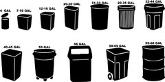 NAPCO 40-45 Gallon Black Trash Bags – 40×48 – 12 Micron – 250/Case – Heavy-Duty
