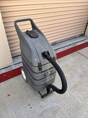 Portable Gray Canister Carpet Extractor Machine w/ Hose and Wand