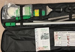 UNGER TRS00 WINDOW CLEANING KIT, 96″ TELESCOPING POLE, 3U454, NEW!!