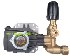 Italian Upgrade Pump 4400 PSI 3.5GPM 1″ Horizontal Shaft Fits replaces 530004