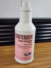 Contender 1114023 Cleaner and Destainer with Bleach, One US quart