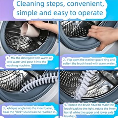 KOPOGTY Washing Machine Cleaning Brush, Brush White