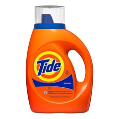 Tide Laundry Detergent Liquid Soap, Original, 32 46 Fl Oz (Pack of 1), Blue