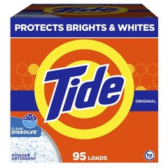 Tide Powder Laundry Detergent, Original Scent, 95 108 Ounce (Pack of 1)