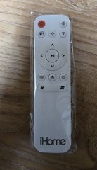 OEM Remote, Owners Manual, Side Brush, Filter iHome iHRV1-WHT AutoVac Eclipse