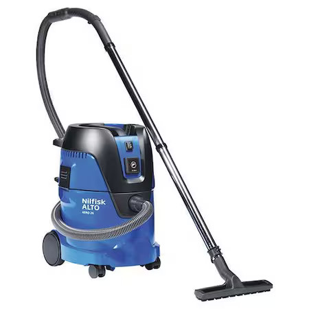 Nilfisk 107419097 Industrial, Shop Vacuum, 6 Gal, Hepa, 3600 L/Min, 1 1/2 Hp