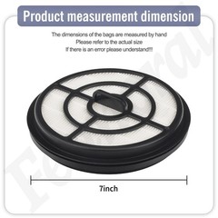 2Pack Replacement Filter 49-90-1963 Compatible with 18V 3 In 1 Backpack Vac…