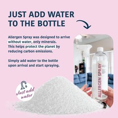 Allergy Asthma Clean Allergen Spray, Pets, Dust 67 Ounce (Pack of 1), Clear