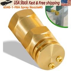 6540 Boomless Spray Nozzle 1/2″ FPT #5 Orifices (90° & 180° Caps) 2.0 GPM 40 PSI