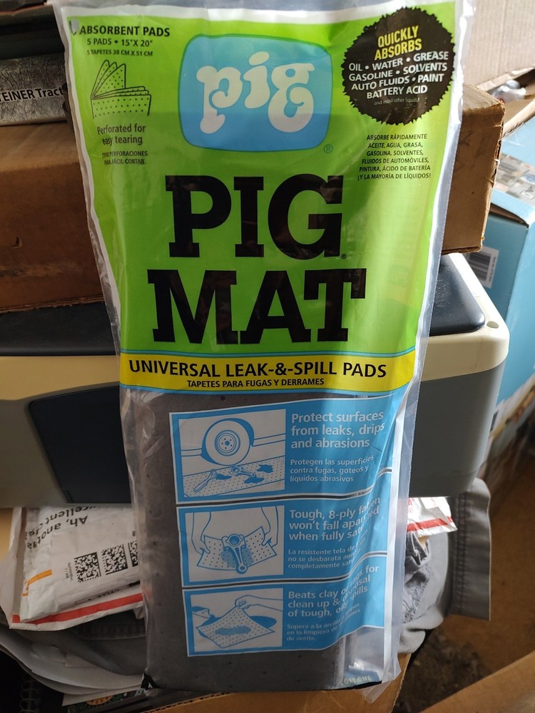 (5-Pk) Pig Universal Lightweight Absorbent Pad 20″ 25205