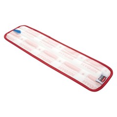 Rubbermaid Commercial HYGEN Microfiber Single-Sided Damp Room Mop Pad,