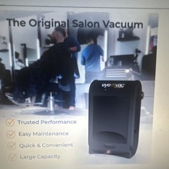 EyeVac Touchless Automatic Salon Vacuum Infrared Sensor Bagless Corded Electric
