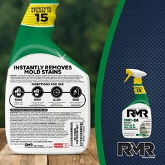 RMR-86 Instant Mold and Mildew Stain Remover 30 Fl Oz (Pack of 1), clear