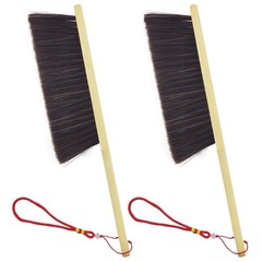 Hiqu And Hist 2 Piece Wooden Hand Broom Dust Brushbench Brushessoft Bristles