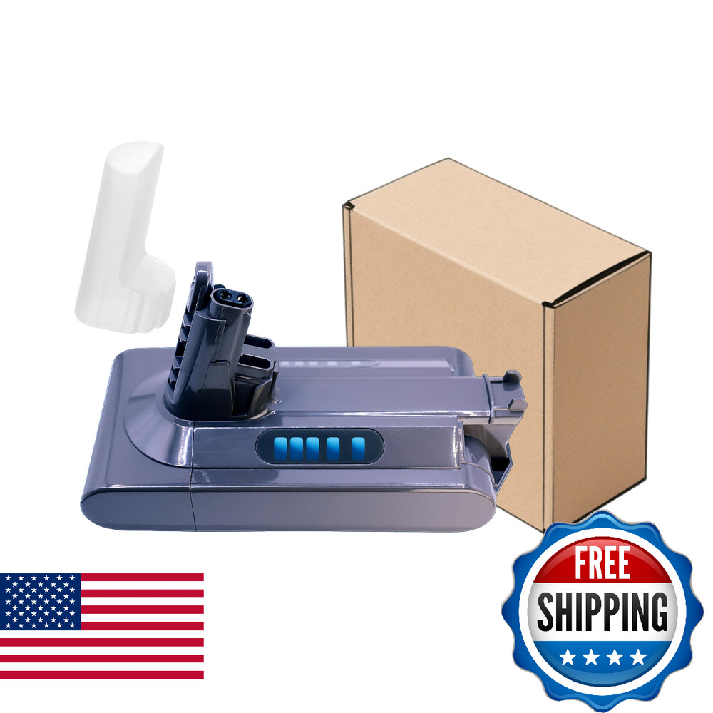 Passnag 5000Mah High-Capacity Li-Ion Replacement Battery 25.2V For Dyson V10