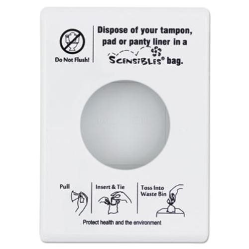 Procter & Gamble SDW Scensibles Personal Disposal Bag Dispenser, Plastic, White