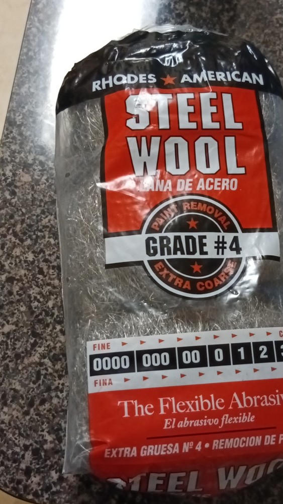 Rhodes American Steel Wool Grade #4 Extra Coarse Model 10121116 MPN 10121116