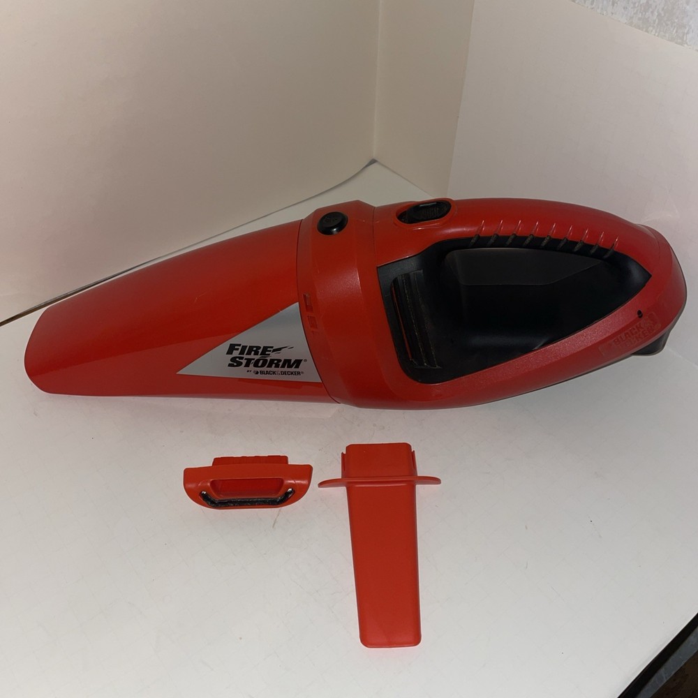 BLACK & DECKER Firestorm 18v Cordless Hand Vacuum FS1800HV Bare Tool Only TESTED