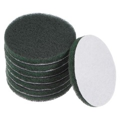 8pcs Drill Power Brush 4 Inch Tile Scrubber Scouring Pads 400-600 Grit