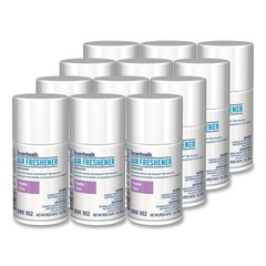 Boardwalk 902 12-Pc. 5.3 oz. Aerosol Air Freshener Refills – Powder Mist New