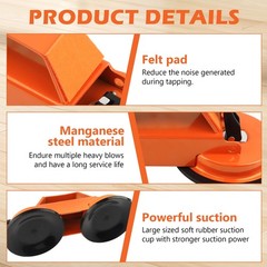 Floor Gap Fixer Tool, Plank Repair Kit, Dual Suction Cup Fix…
