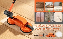 Floor Gap Fixer Tool, Plank Repair Kit, Dual Suction Cup Fix…