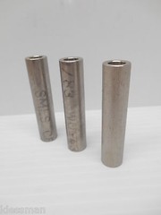 LOT OF 3 GAMAJET 455A ROTOR SHAFT SPACER STAINLESS STEEL