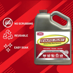 ER012 Heavy Duty – 128 Oz., Rust Remover for Auto Parts, Hardware, Antiques | Ru