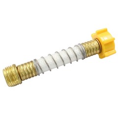 Jiozermi 3 Pcs Flexible Hose 14.5 cm long and in diameter, Yellow