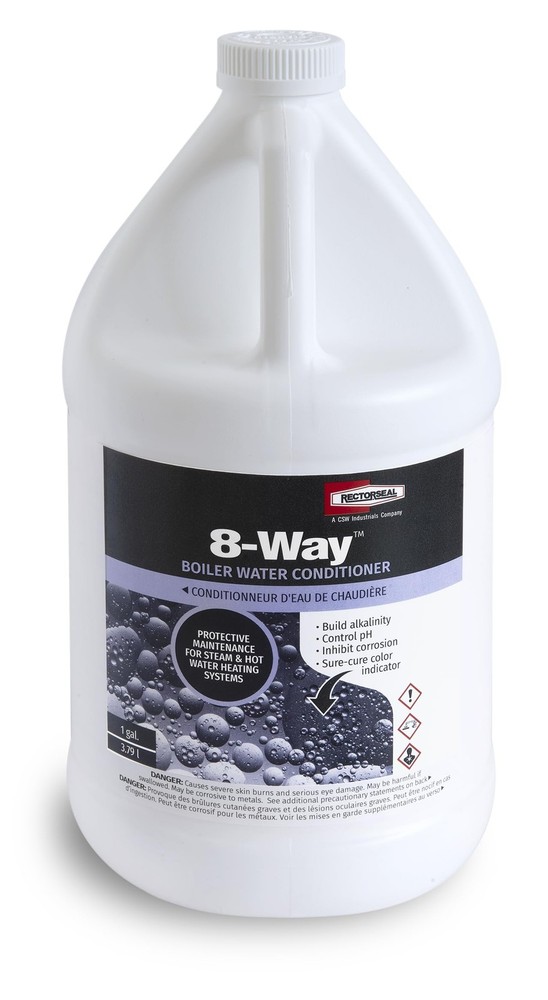 Rectorseal 687141-Gallon 8-Way Boiler Water Treatment