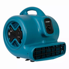 XPOWER P-600A Commercial 3 Speed Air Mover 1/3 HP 2400 CFM Carpet Dryer Blower