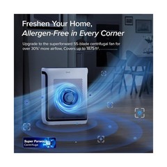 LEVOIT Air Purifiers for Home Large Room Up to 1875 Ft² with Washable Pre-F