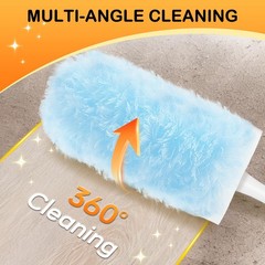 SetSail 25 Count Duster Refills Compatible with Swiffer Dusters for Blue